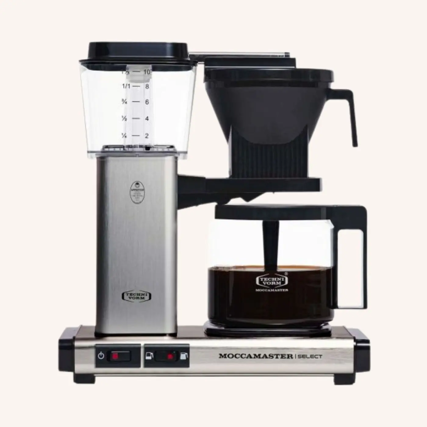 Cafetière filtre | KBG 741 SELECT - Alu Brossé| Vente en Ligne