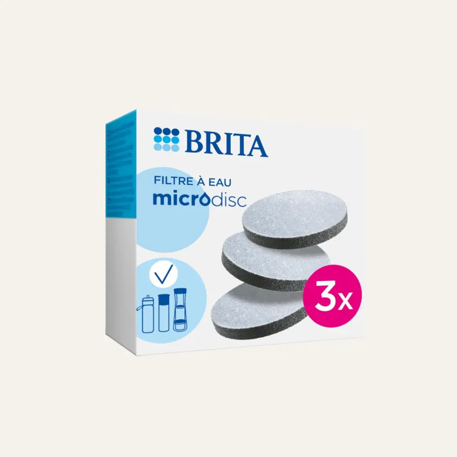 Microdiscs pour gourde Vital - pack de 3 - Brita | Vente en Ligne