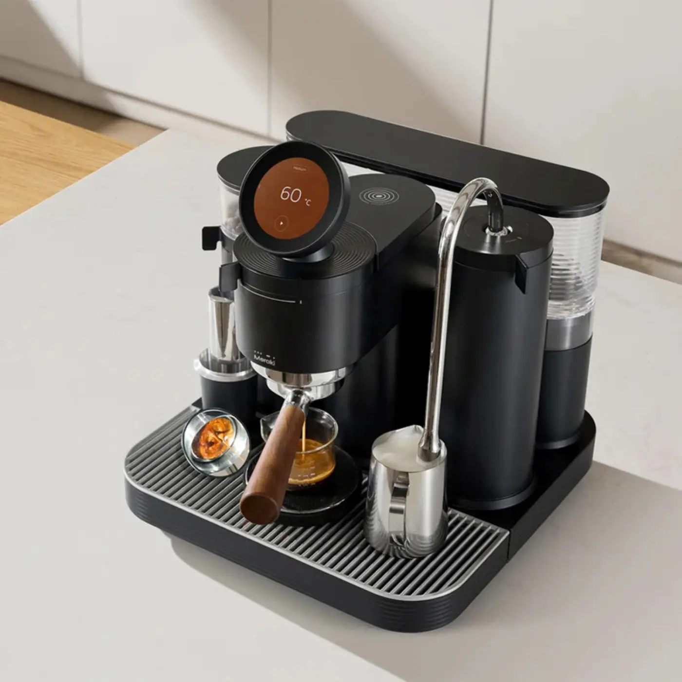 Espresso Machine - Meraki - Black | Terres de Café