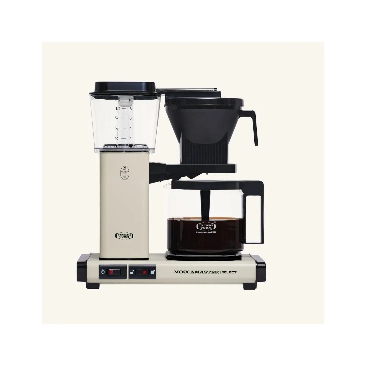 Cafetière filtre | KBG 741 SELECT - Off-White | Vente en Ligne