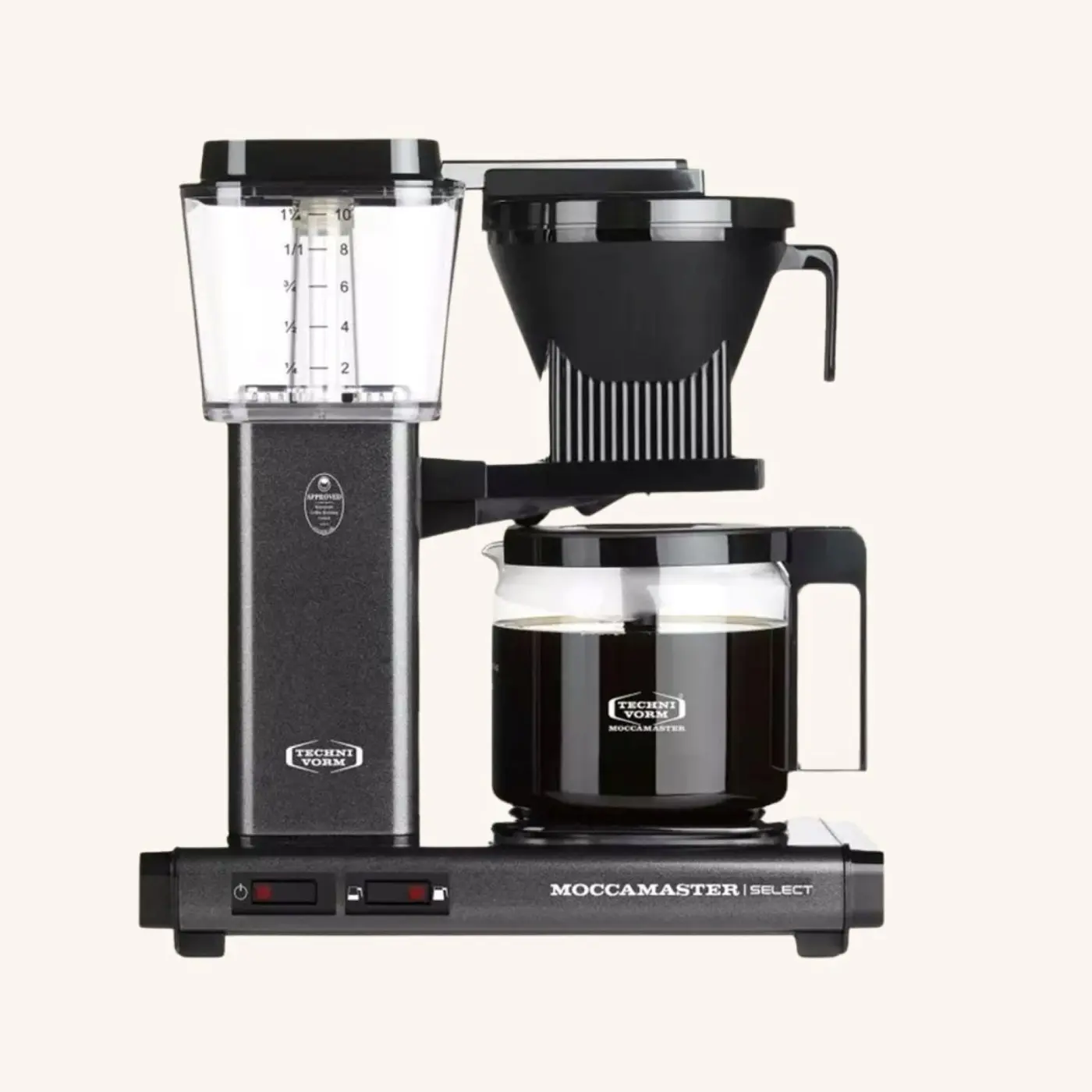 KBG 741 SELECT filter coffee maker - Polished - Moccamaster| Online Shop