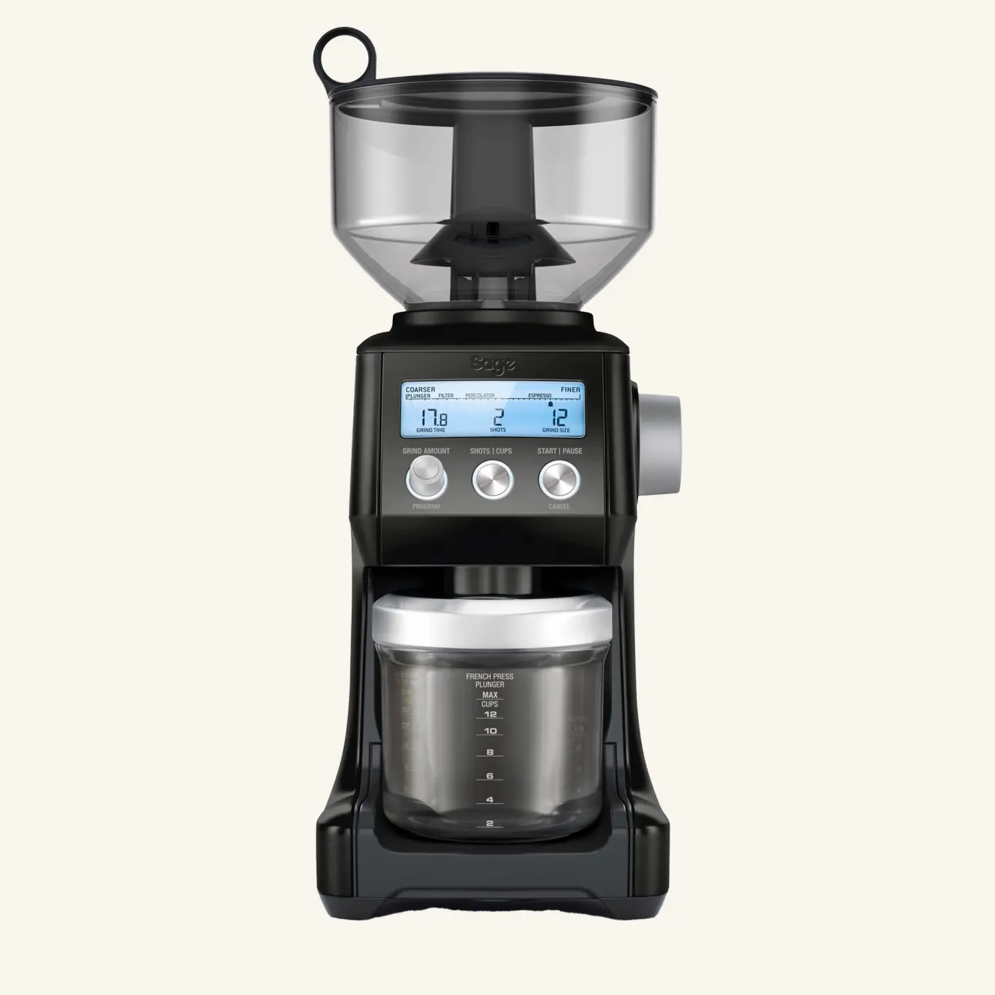 Smart Pro - Moulin à café - Noir SAGE 250g de cafés offerts + bon d...