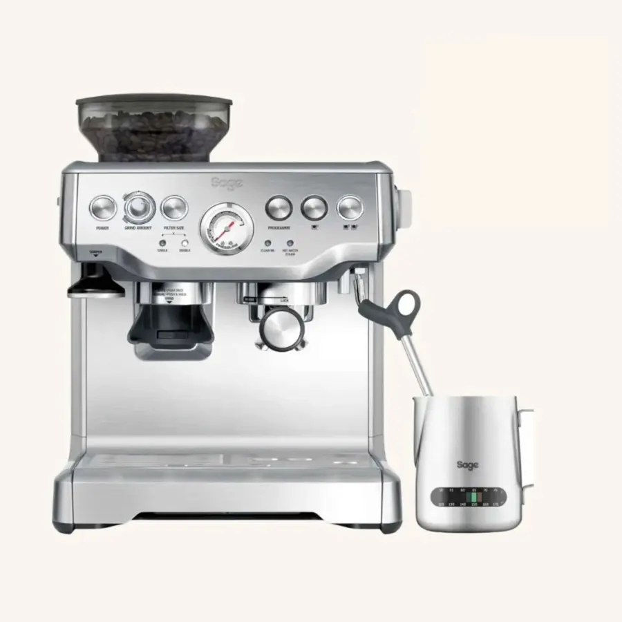 The Barista Express - Machine à café expresso automatique - Acier inoxydable brossé | Vente en Ligne