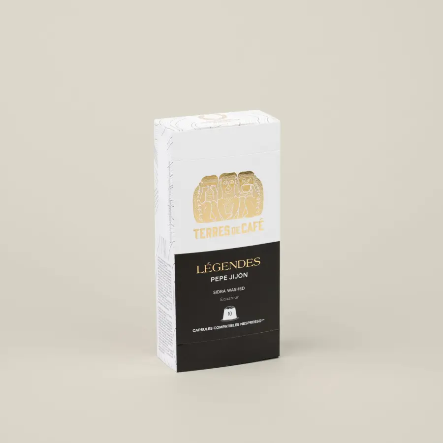 Café de spécialité | Capsules - Pepe Jijon - Sidra Washed - Légendes | Vente en ligne