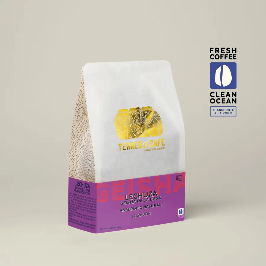 Café Lechuza Geisha - Anaérobique Nature Honey | Vente en Ligne