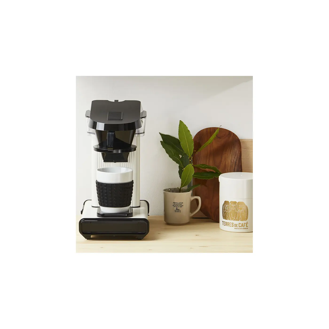 Cup One - Cafetière à filtre - Alu poli Cafetières et bouilloires