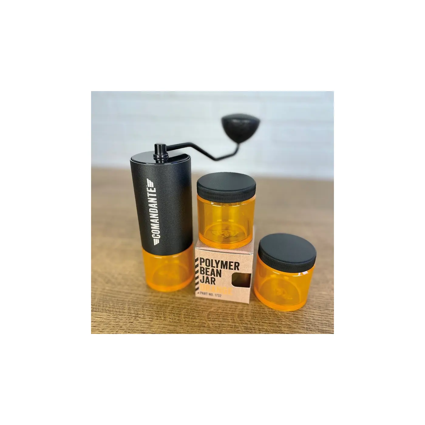 Pot en Polymère pour Moulin Nitro Blade C40 - Orange Accessoires Café