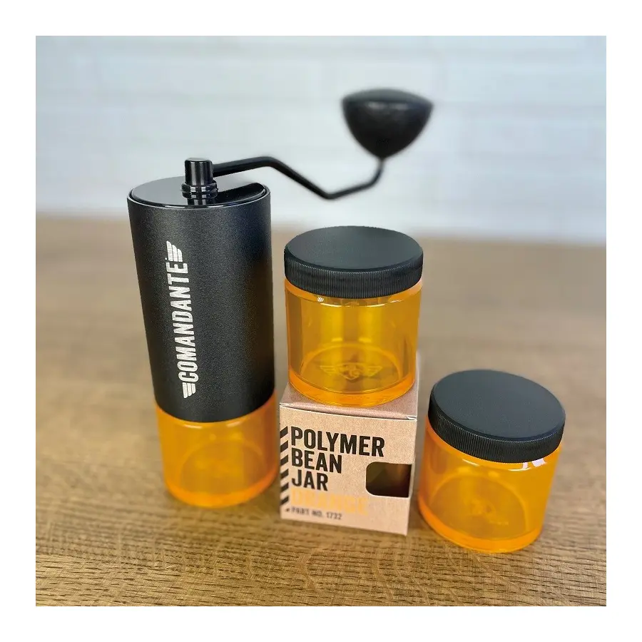 Polymer Bean Jar for Nitro Blade C40 - ORANGE - COMANDANTE I Terres de Café