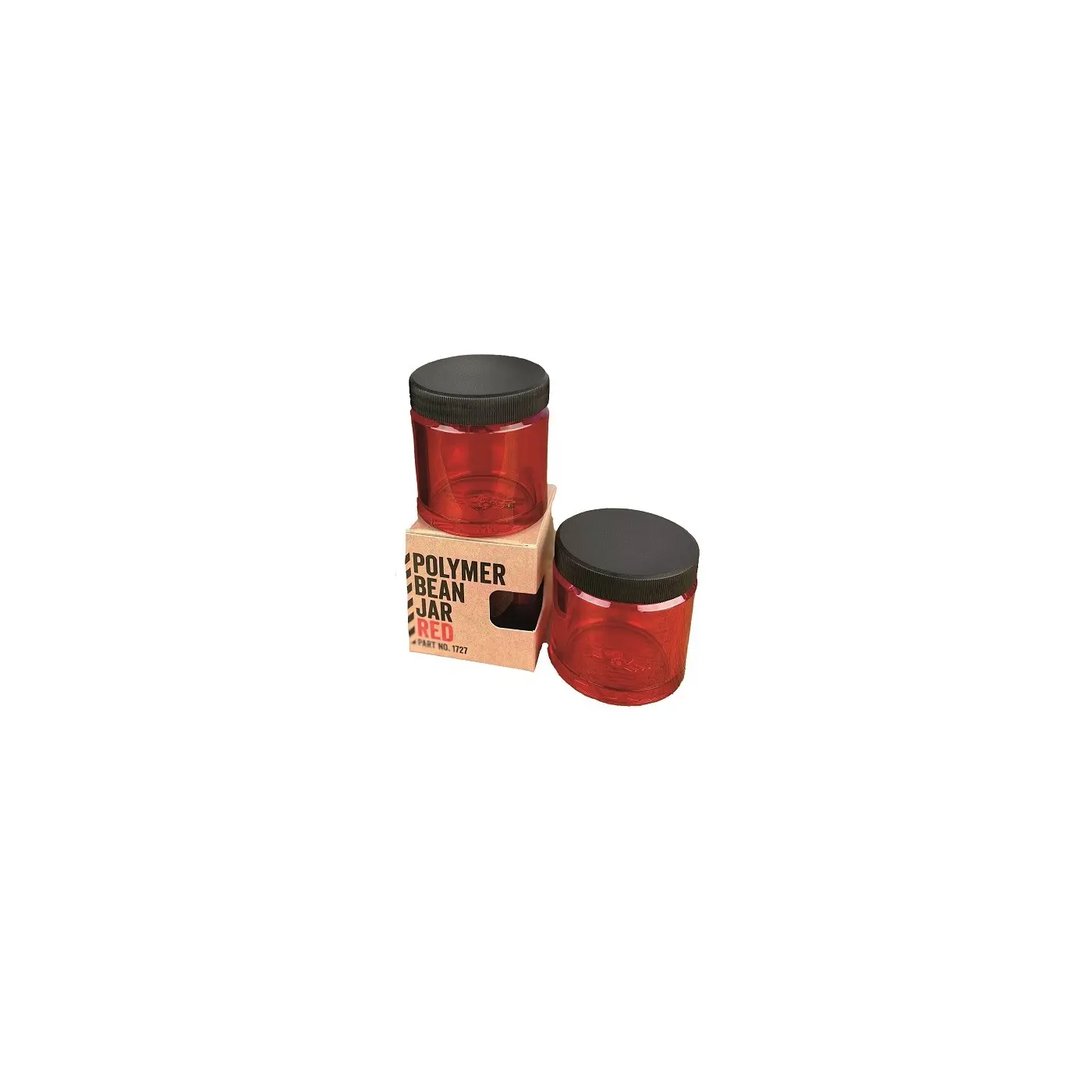 Polymer Bean Jar for Nitro Blade C40 mill - Red - Comandante I Buy Online