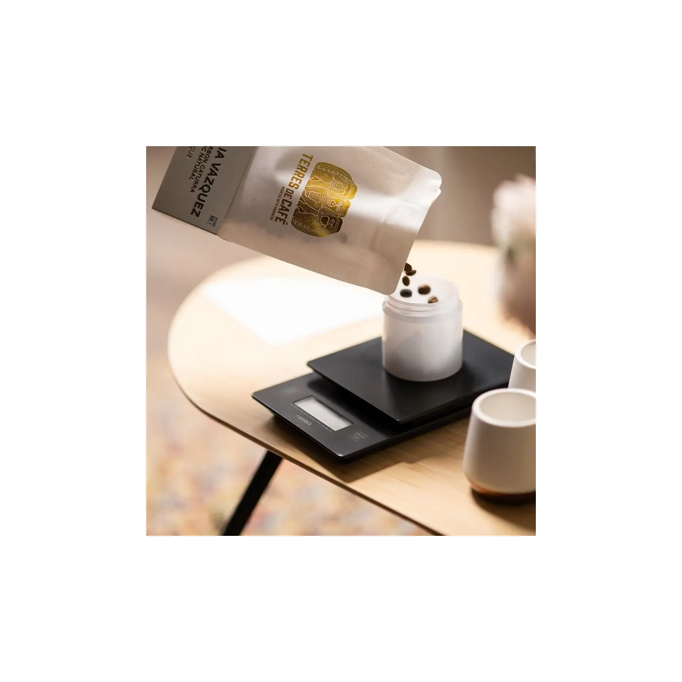Balance Chronometre Pour V60 - Noire Les balances