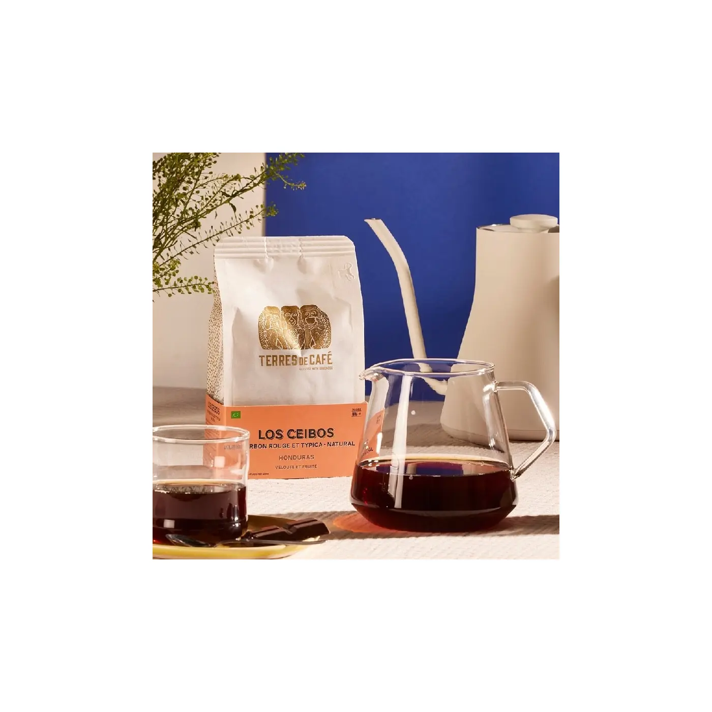 Carafe en verre Kinto - 600 mL Accessoires Méthodes douces
