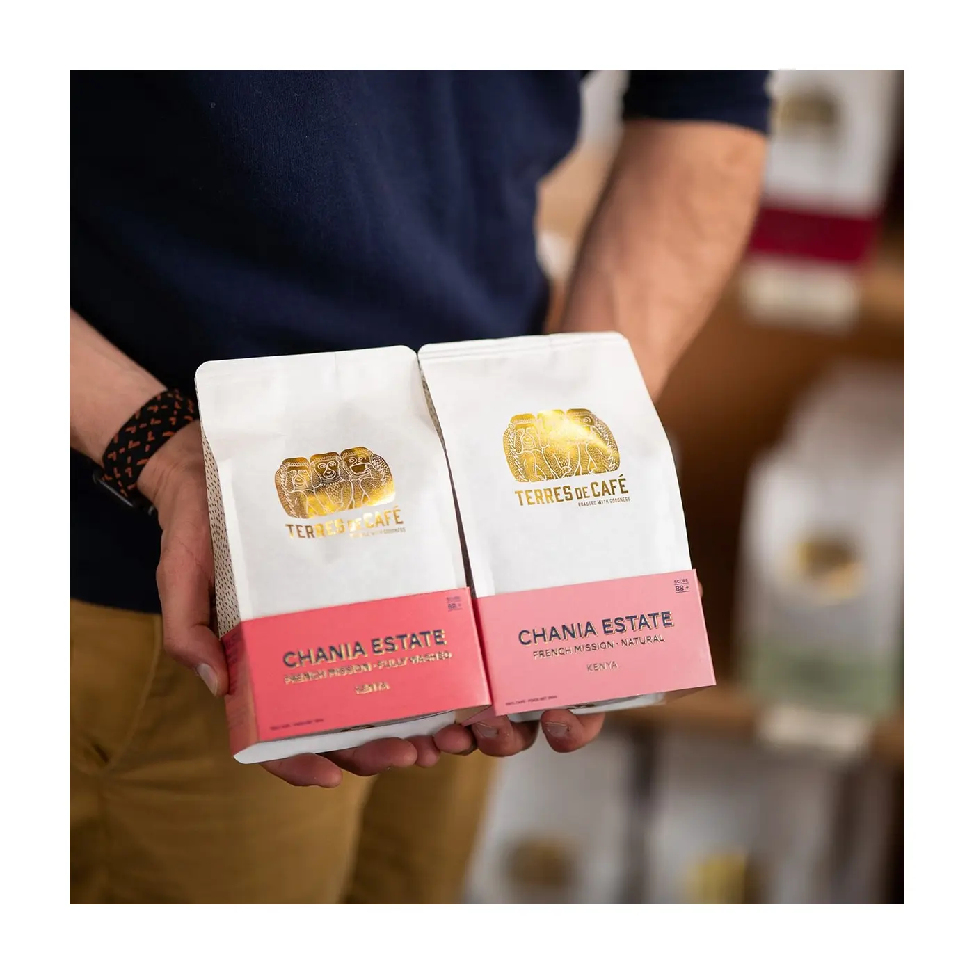 Specialty coffee by Terres de Café - Coffee Chania Estate French Mission - Fully Washed