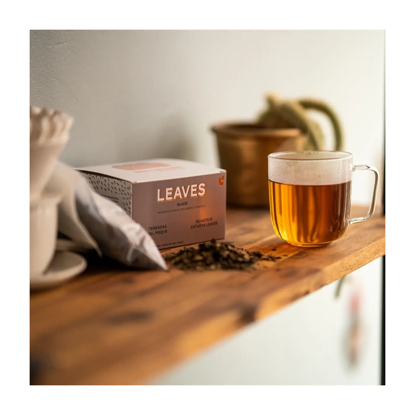 LEAVES | Terrazas Del Pisque - Leaves Black| Buy Online
