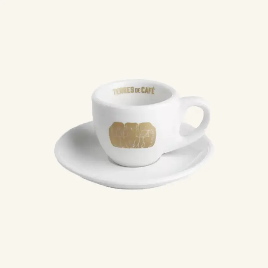 Tasse Et Sous-Tasse À Expresso En Porcelaine | Vente en Ligne