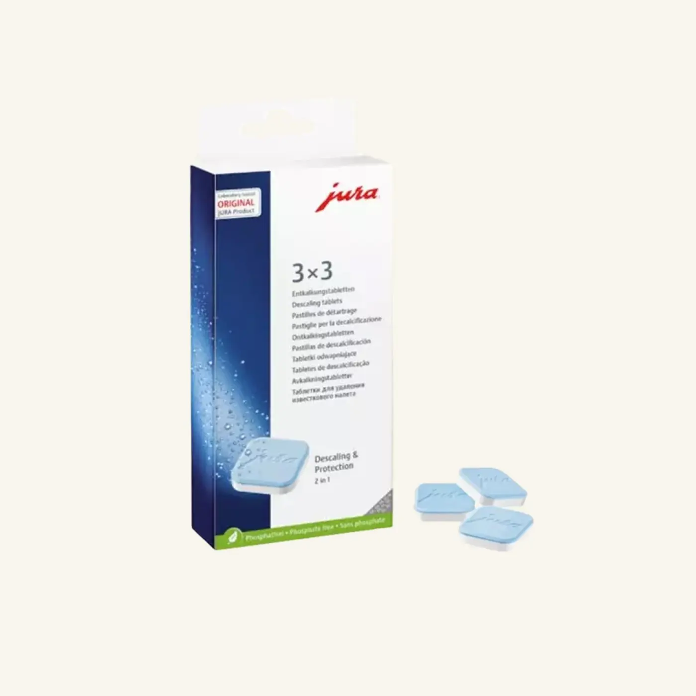 Pastilles de détartrage Jura 3X3