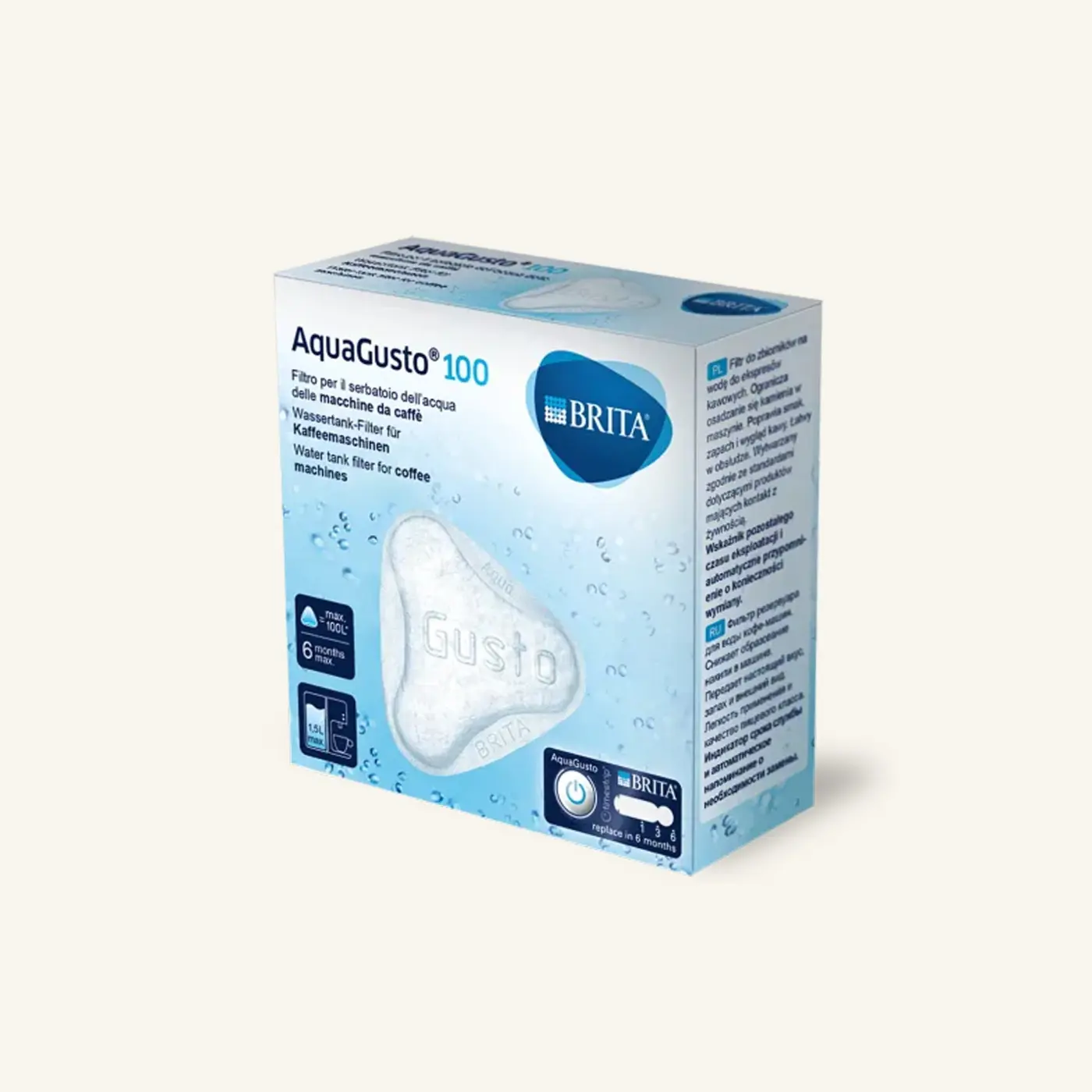 Filtres Aquagusto Brita 100 Accessoires Café