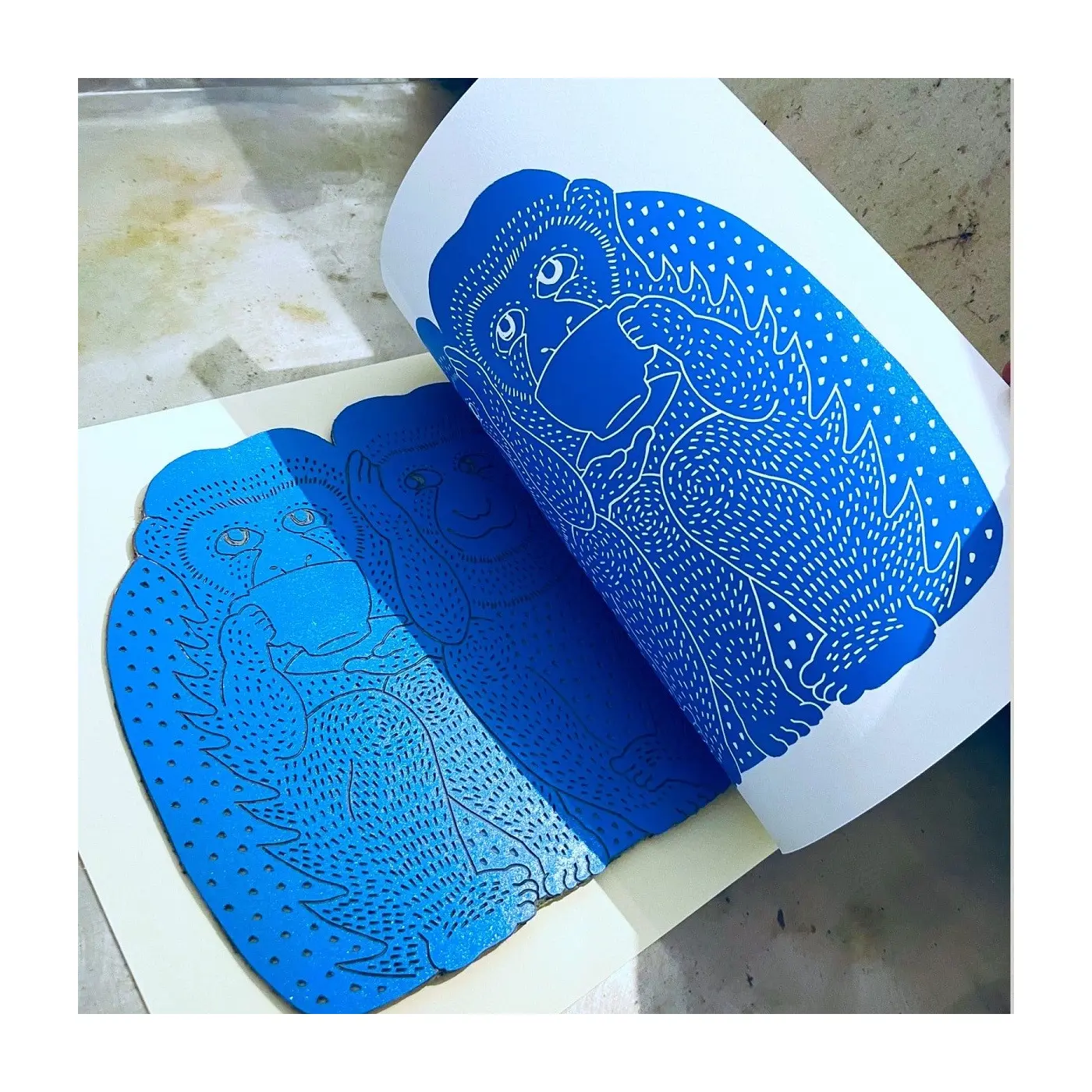 Linoprint Logo Terres de Café Lifestyle