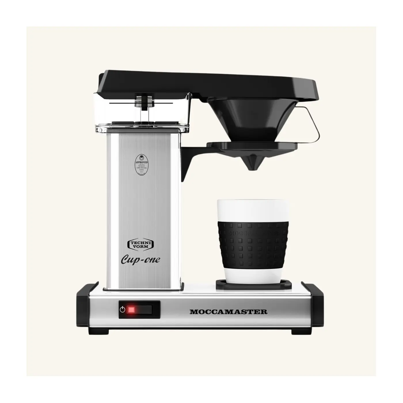 Cup One filter coffee maker - Polished Silver - Moccamaster | Online Shop