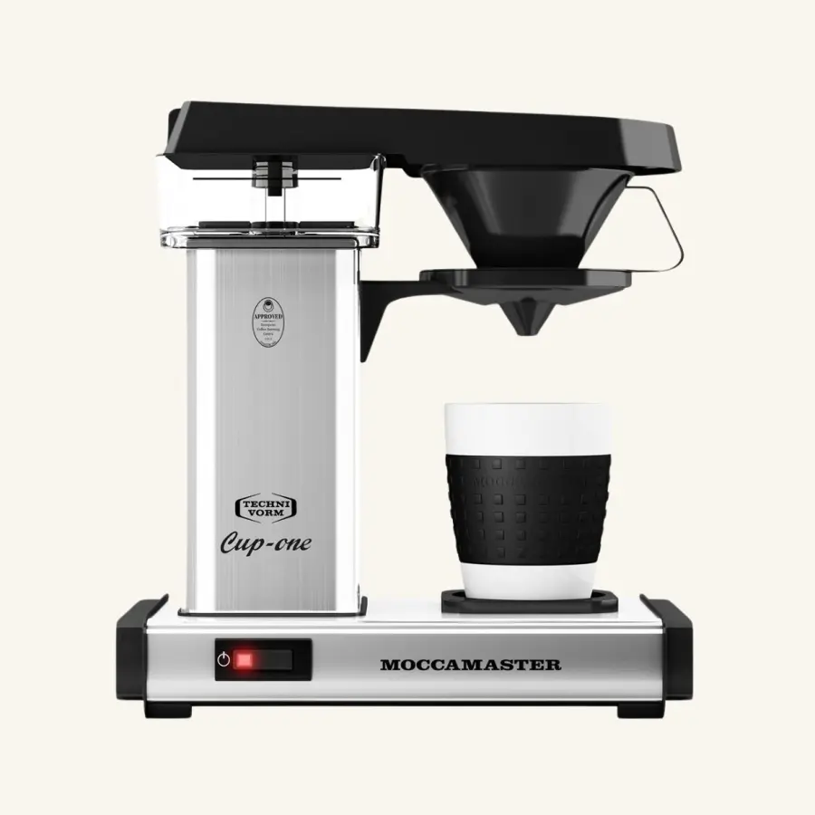 Cup One filter coffee maker - Polished Silver - Moccamaster | Online Shop