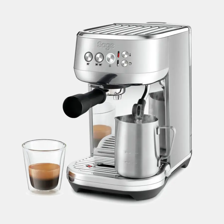 The Bambino Plus - Machine à café expresso automatique - Acier inoxydable noir Machines à café