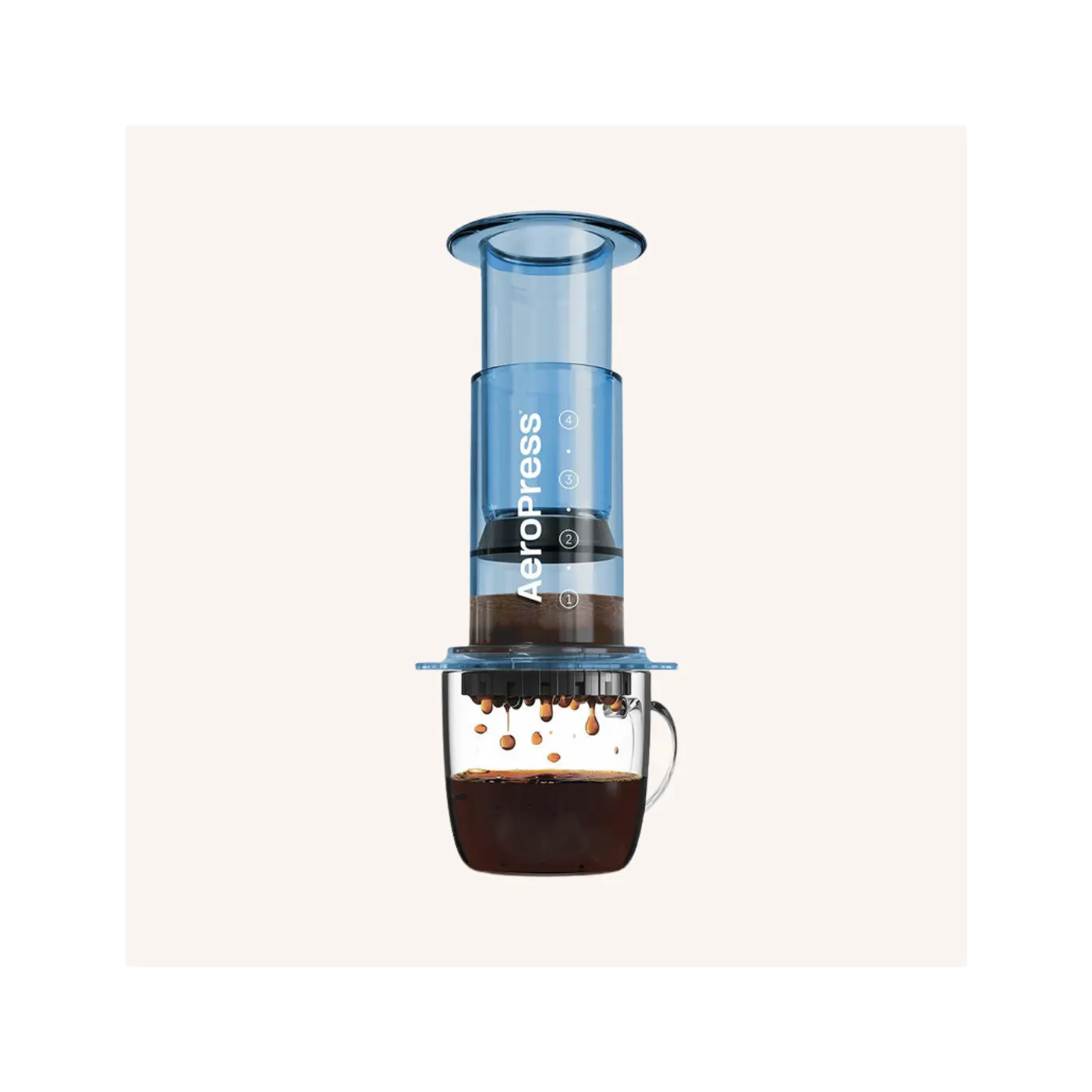 AEROPRESS Nomad Clear - Blue