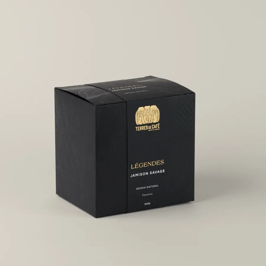 Specialty coffee by Terres de Café - Jamison Savage - Geisha Natural - Légendes