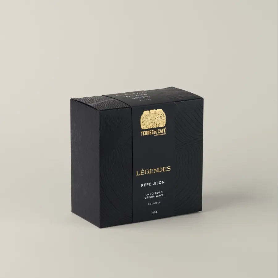 café de spécialité Terres de café - Pepe Jijón - La Soledad - Geisha Wave - Légendes