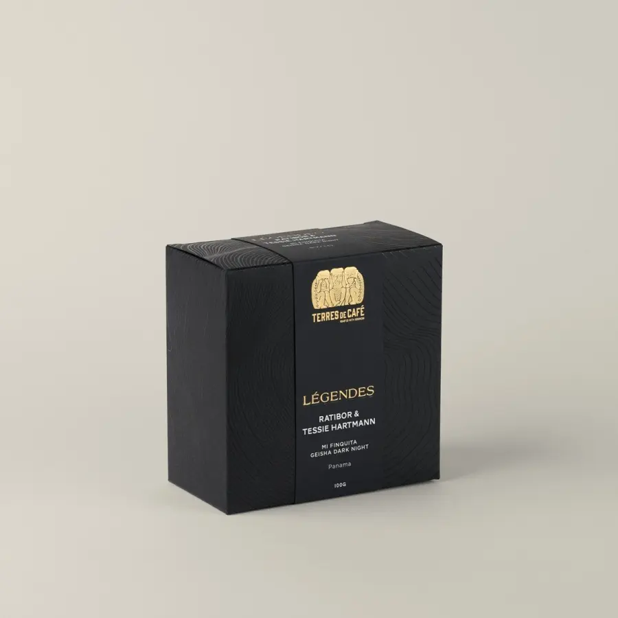 Specialty coffee by Terres de Café - Ratibor & Tessie Hartmann - Mi Finquita - Geisha Dark Night - Légendes