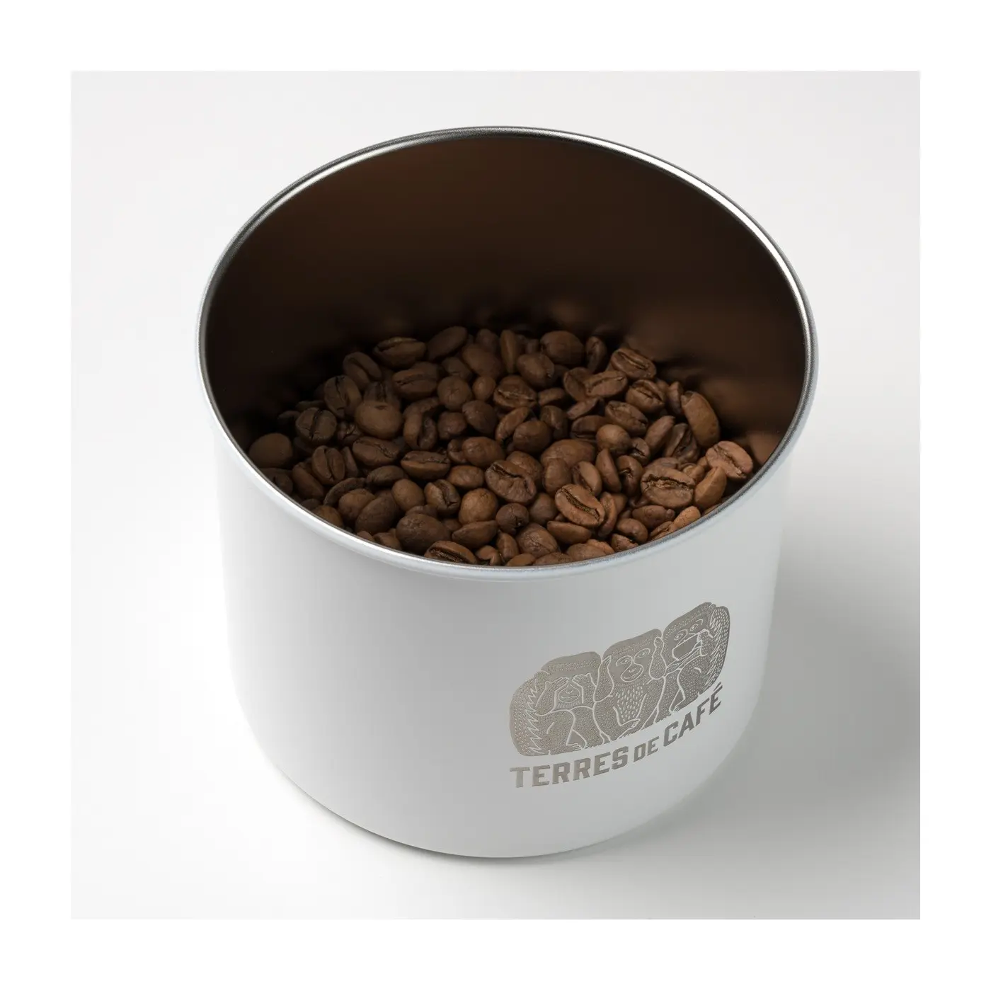 White Airscape airtight container - 250 g | Online Sale