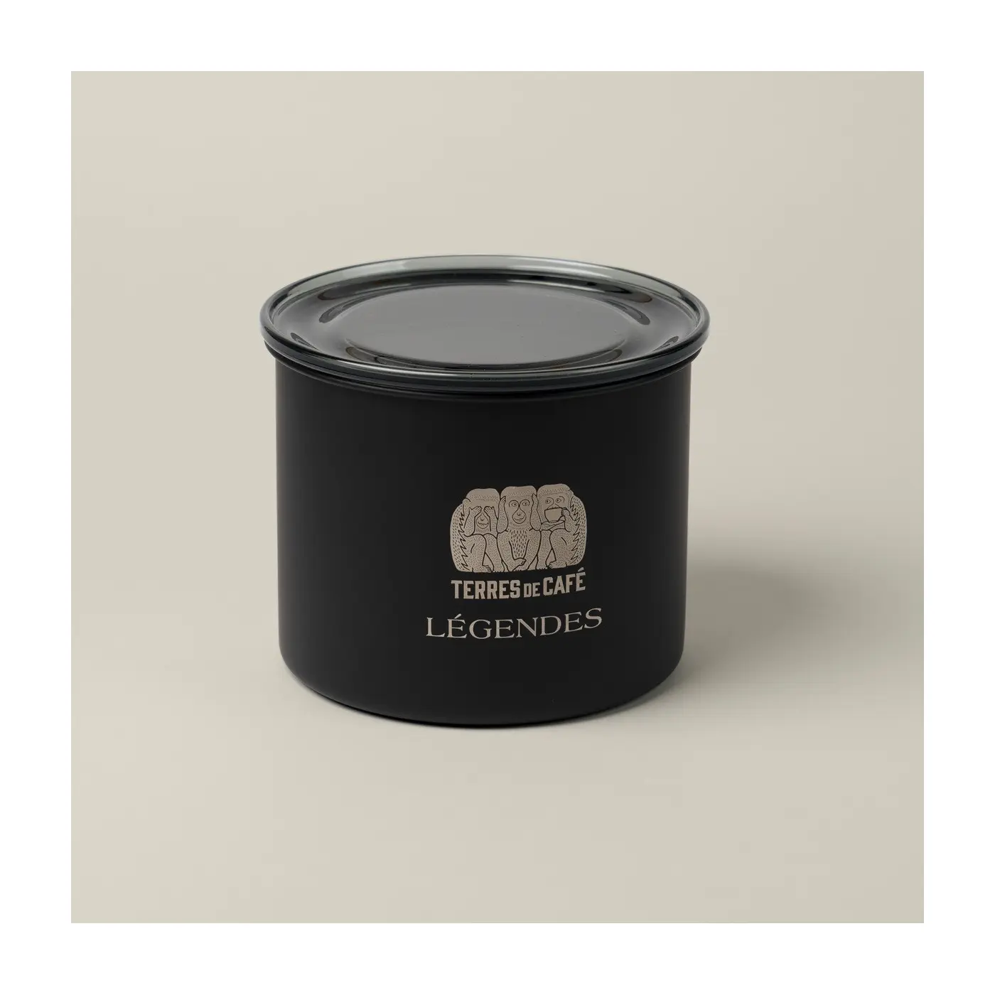 Boîte hermétique Airscape Légendes noire - 250 g | Vente en Ligne