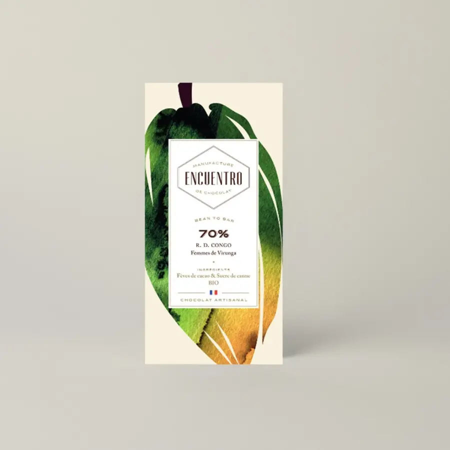 Organic Chocolate Bar - Congo 70%