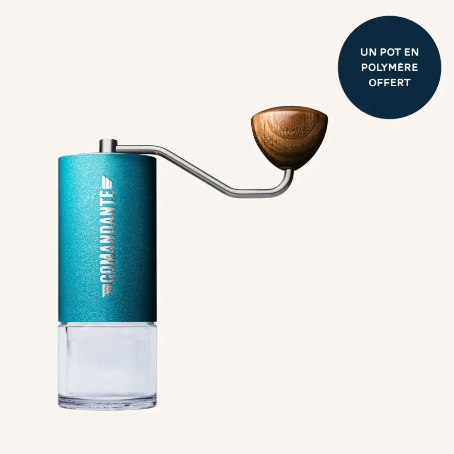 Comandante Nitro Blade MK4 Grinder - Bleu | Vente en Ligne