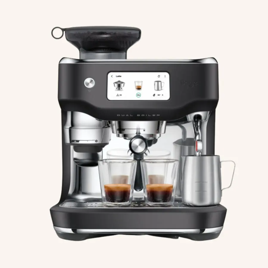 The Oracle Dual Boiler Truffe noire - Machine à café expresso automatique - Sage | Vente en Ligne