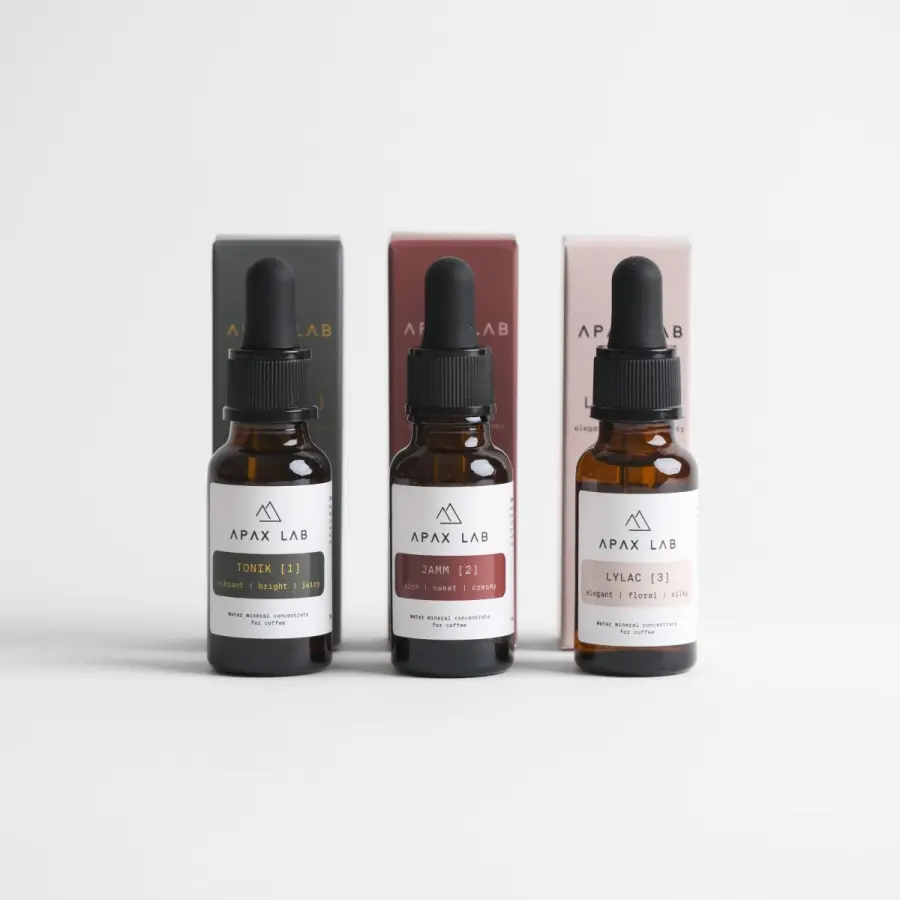 Mineral concentrates - Kit of 3 vials 20mL