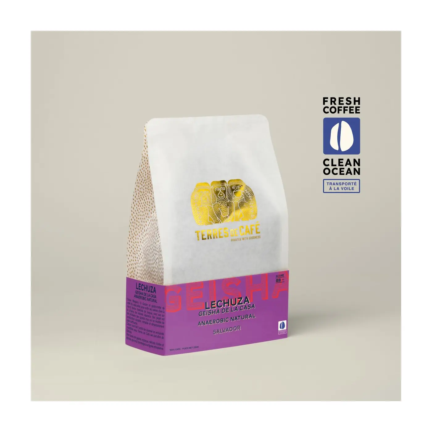 Café Lechuza Geisha - Anaérobique Nature Honey | Vente en Ligne