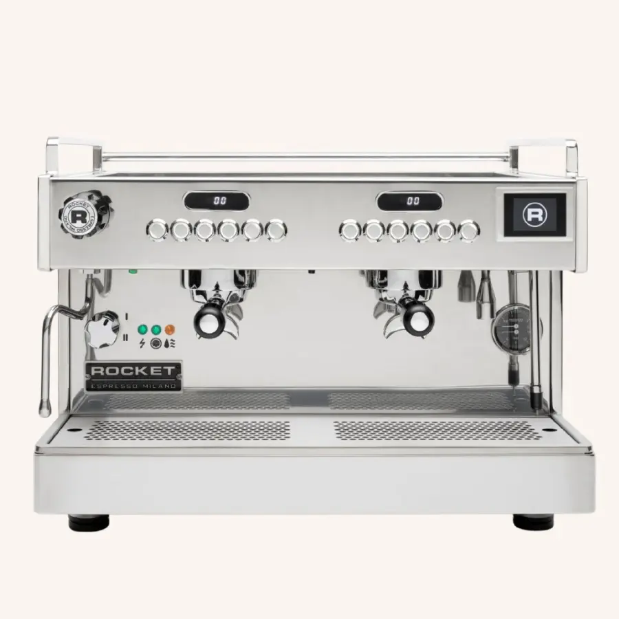 Machine à café manuelle | Boxer 2 groupes avec Shot Timer Rocket Espresso | Vente en Ligne