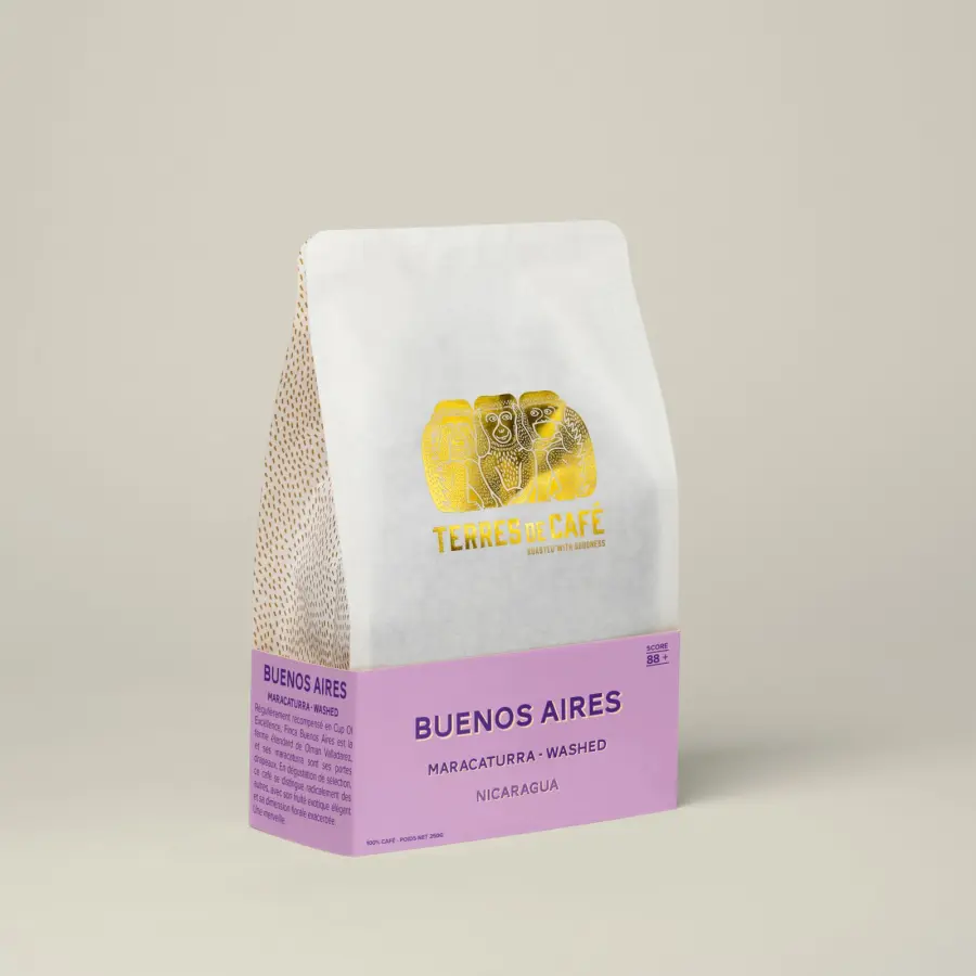 Café de spécialité | Café Buenos Aires - Maracaturra Washed | Vente en Ligne