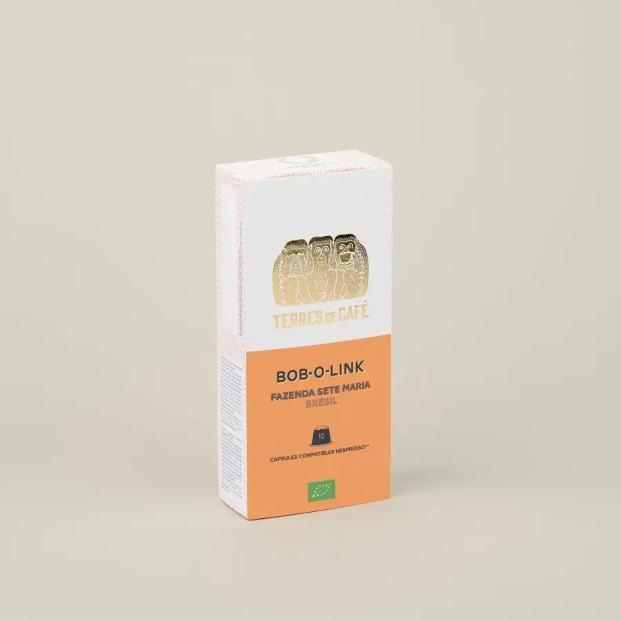 Café de spécialité | Capsules Bob-o-Link Bio x 10| Vente en ligne