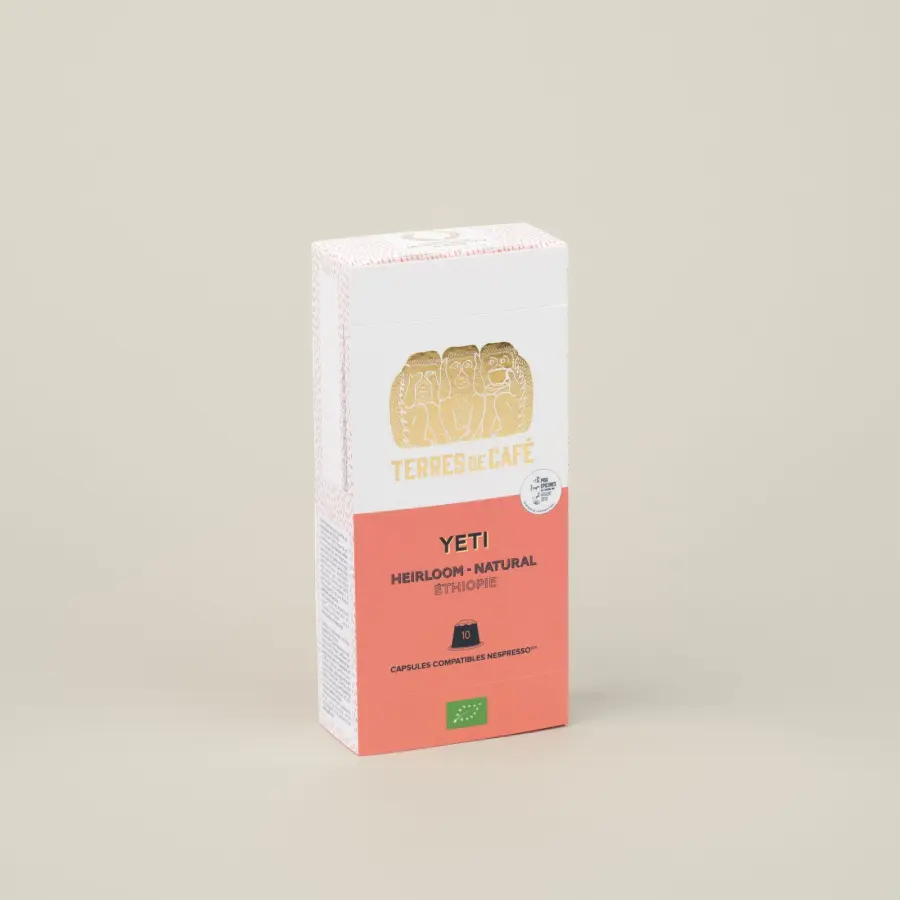 Café de spécialité | Capsules Yeti bio x 10 | Vente en Ligne