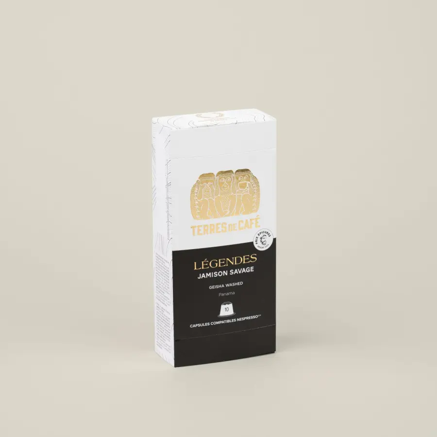 Café de spécialité | Capsules Légendes - Jamison Savage - Geisha Washed | Buy online