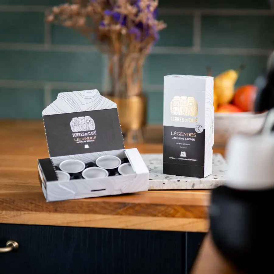 Café de spécialité | Capsules Légendes - Jamison Savage - Geisha Washed | Buy online